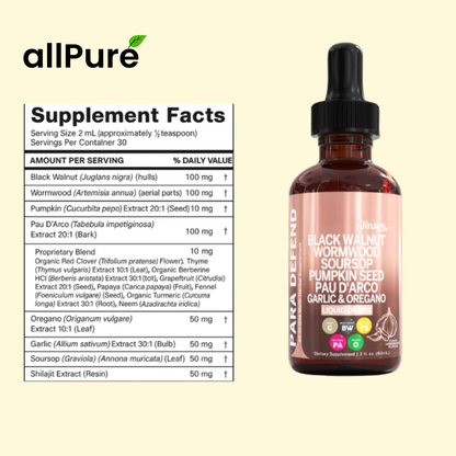 Wormwood Black Walnut Parasite Detox